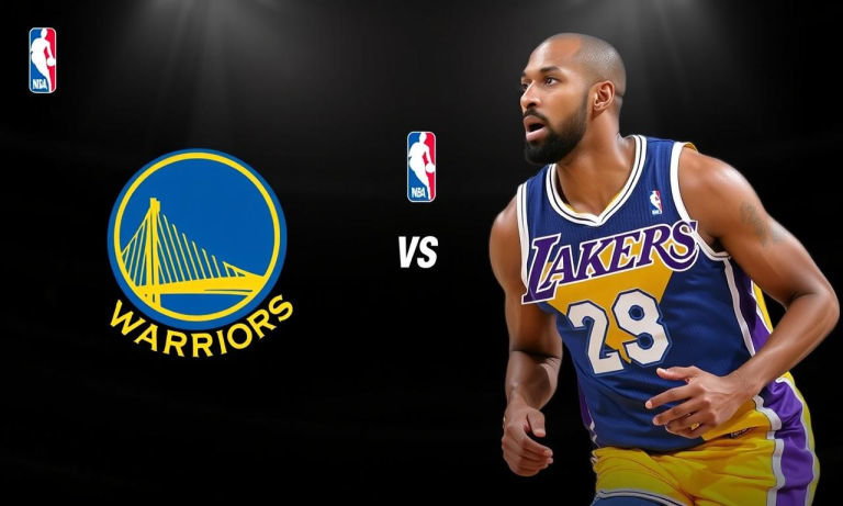 NBA季後賽：勇士隊對決湖人隊